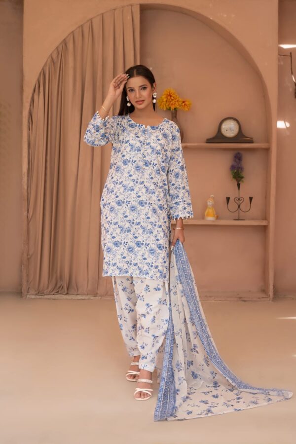 Black & Beige Printed Kurta