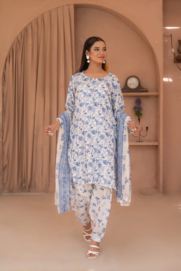 Black & Beige Printed Kurta